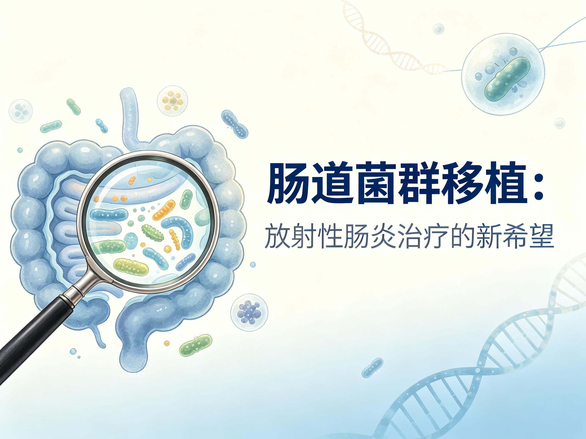 咸宁市|第3期 肠道菌群移植：放射性肠炎治疗的新希望